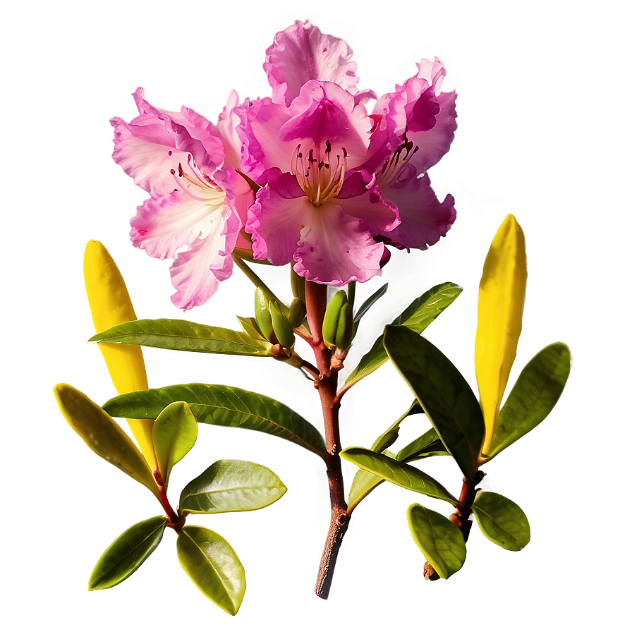 Rhododendron Petals Png Ngf PNG image