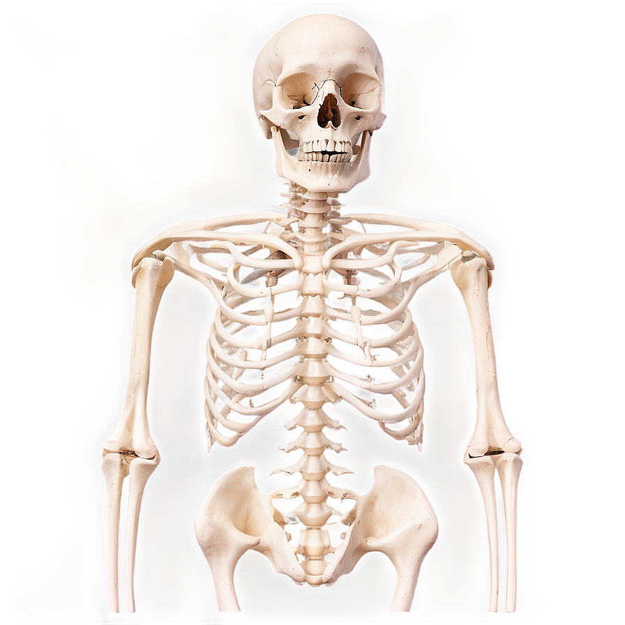 Ribcage And Thoracic Bones Png 06132024 PNG image