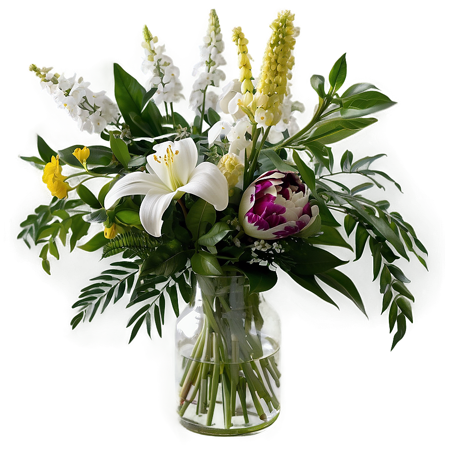 Rich Floral Arrangement Png Ymu78 PNG image