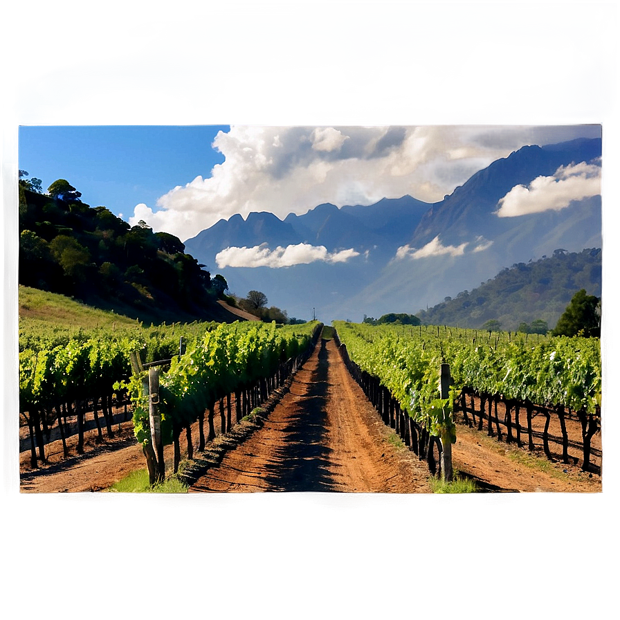 Rich Vineyard Land Png 06122024 PNG image