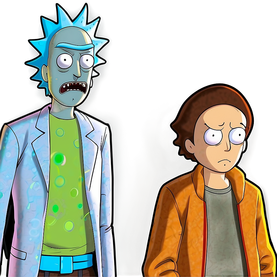 Rick And Morty Art Png Lcn41 PNG image