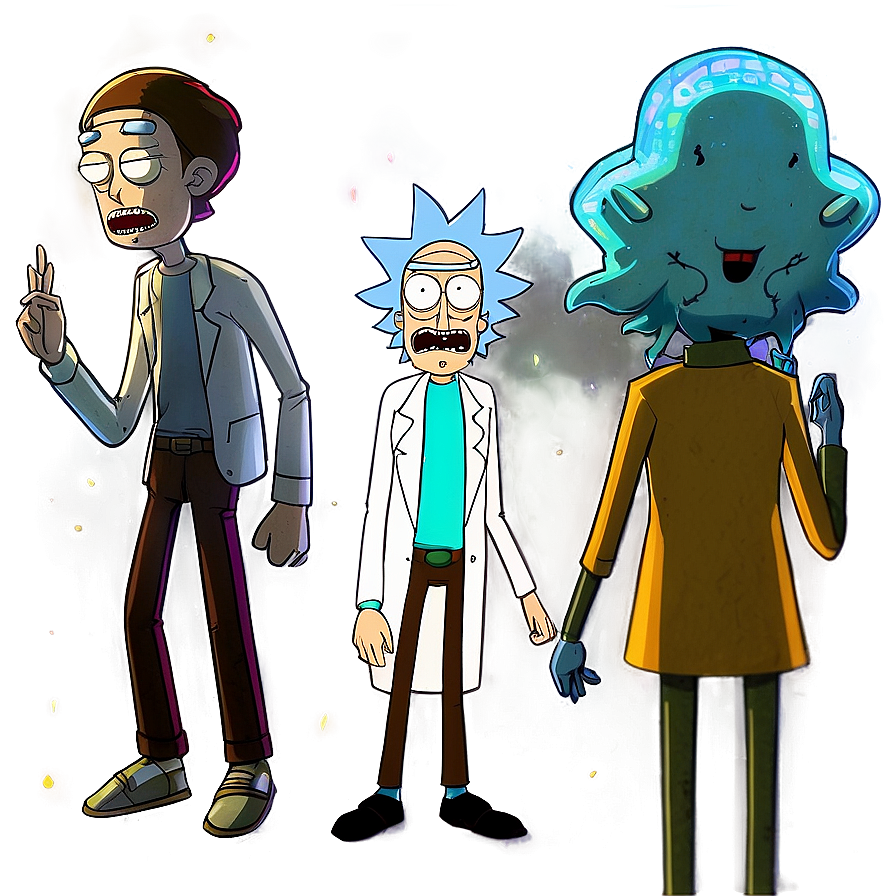 Rick And Morty Scene Png 06242024 PNG image