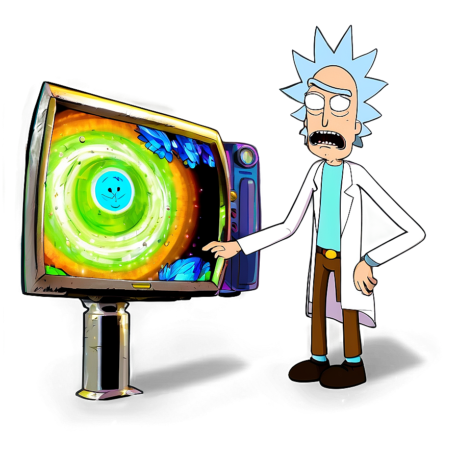 Rick And Morty Scene Png 06242024 PNG image