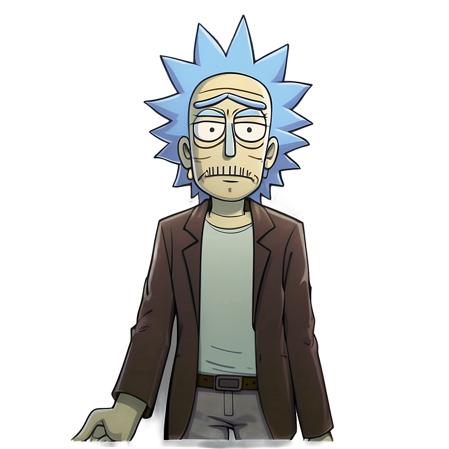 Rick Sanchez Art Png Wdt PNG image