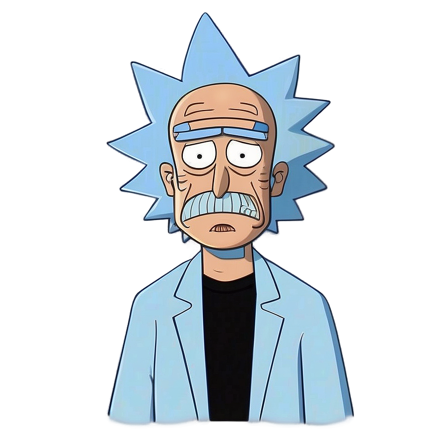 Rick Sanchez Cartoon Character Png Gjp78 PNG image