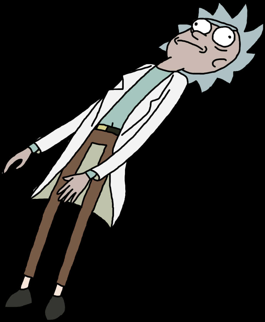 Rick Sanchez Standing Rickand Morty PNG image