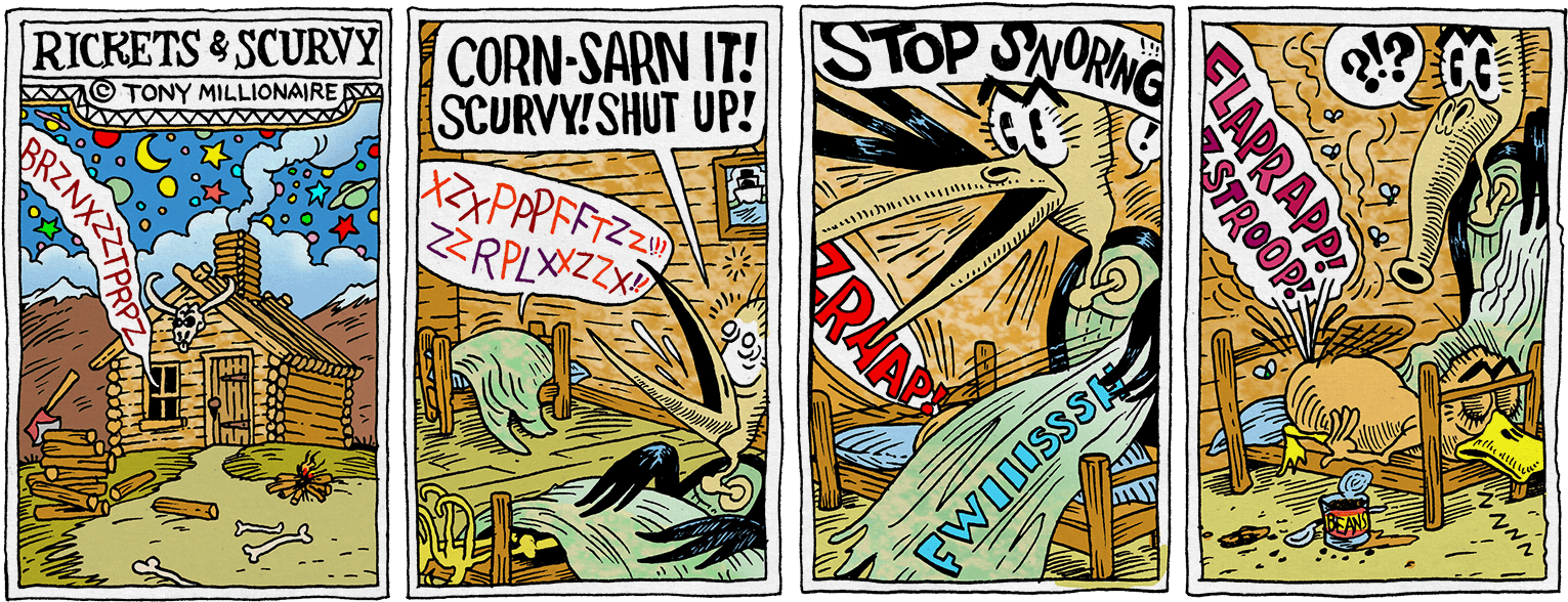 Rickets_and_ Scurvy_ Comic_ Strip_by_ Tony_ Millionaire PNG image