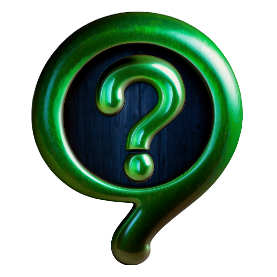 Riddler Question Mark Concept Png 4 PNG image