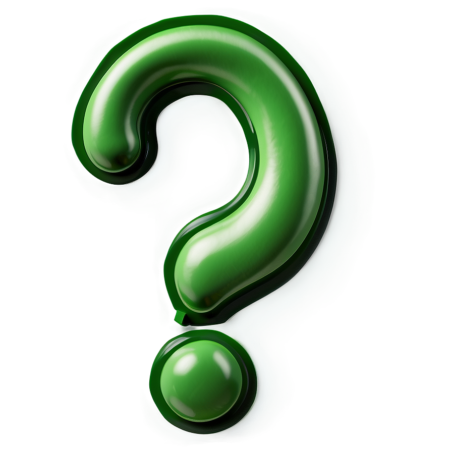 Riddler's Signature Question Mark Png Myn84 PNG image