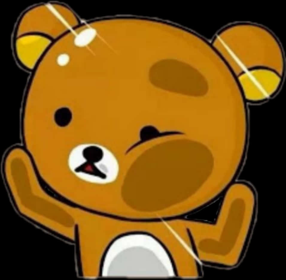 Rilakkuma Cartoon Character Image PNG image