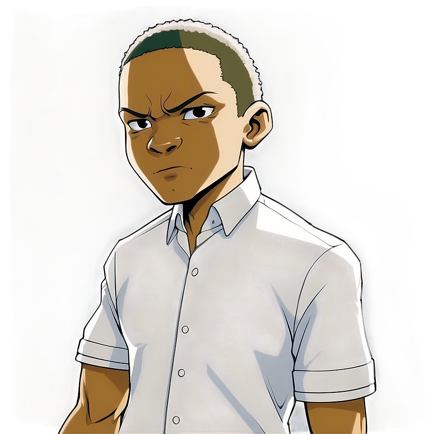 Riley Freeman Boondocks Attitude Png Jbv PNG image