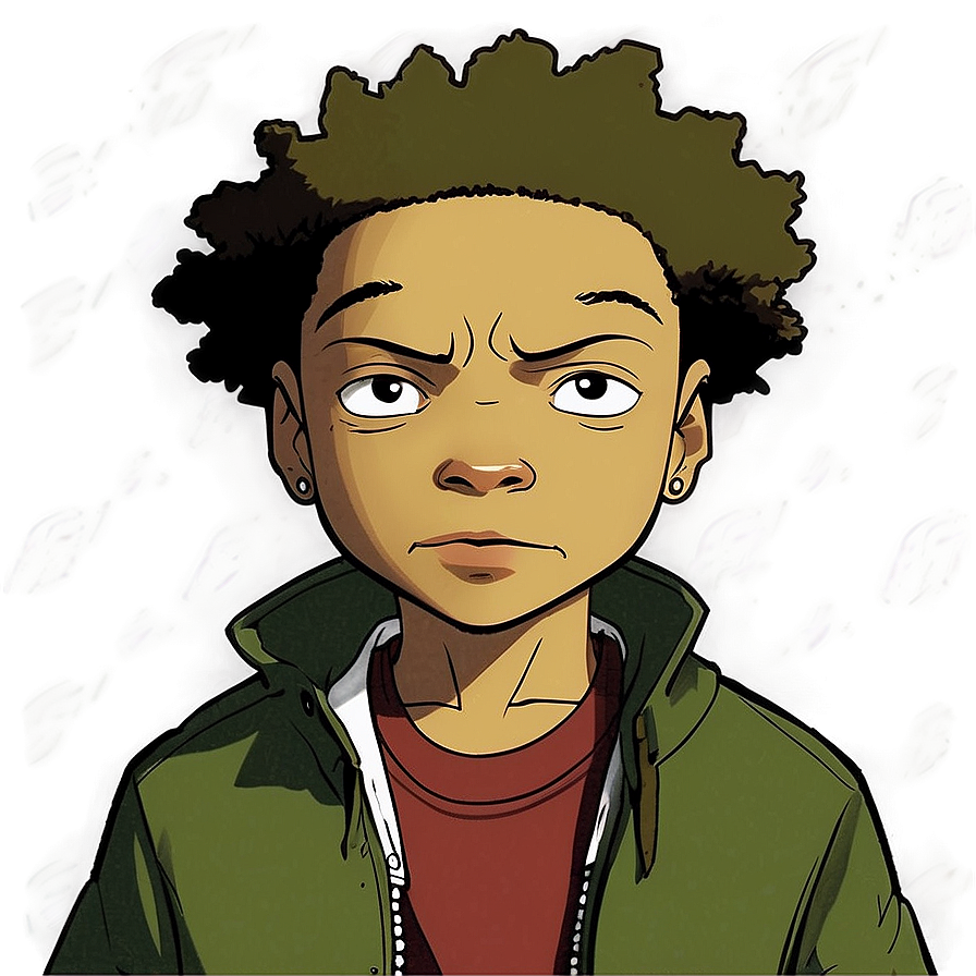 Riley Freeman Boondocks Character Png Dnq PNG image