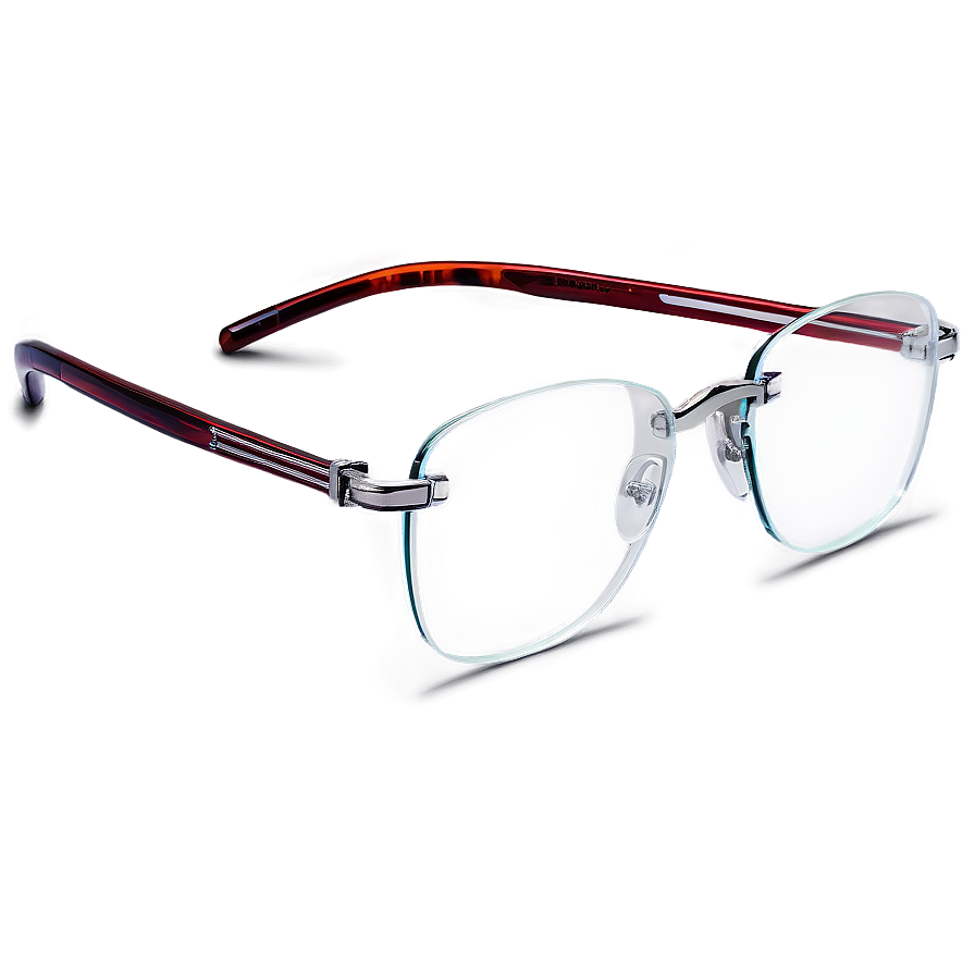 Rimless Reading Glasses Png Pwx89 PNG image