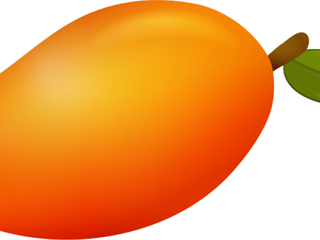 Ripe Mango Cartoon Illustration PNG image