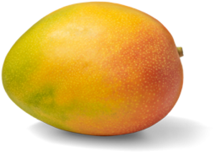 Ripe Mango Fruit Isolated PNG image
