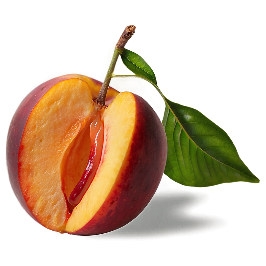 Ripe Nectarine Fruit Png 06252024 PNG image