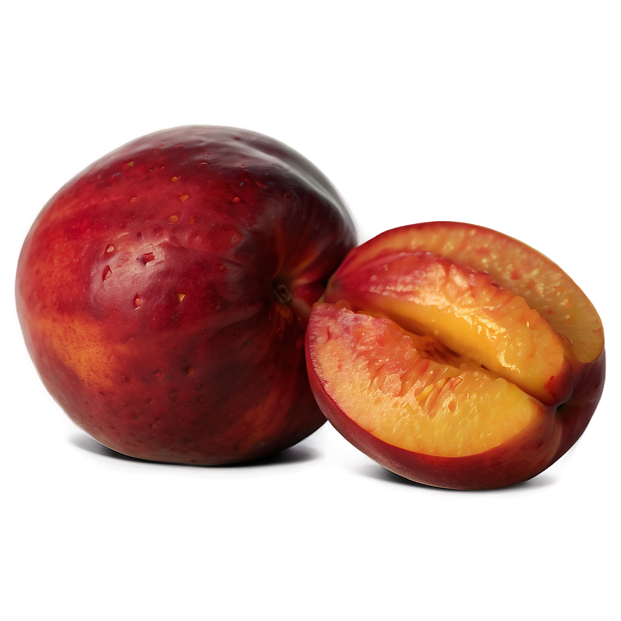 Ripe Nectarine Fruit Png 06252024 PNG image