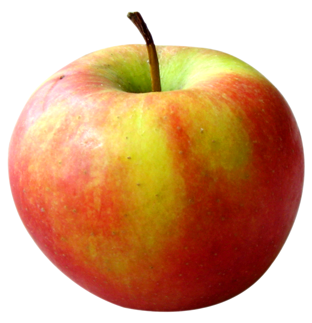 Ripe Red Apple Isolated PNG image