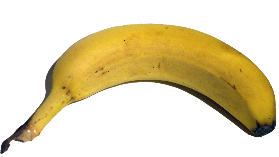 Ripe Yellow Banana Isolated PNG image