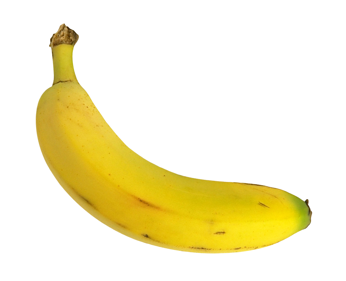 Ripe Yellow Banana PNG image