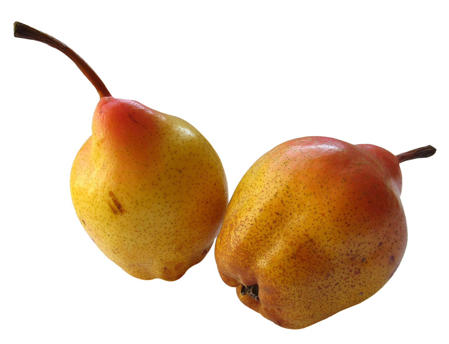 Ripe Yellow Pears Fruit PNG image