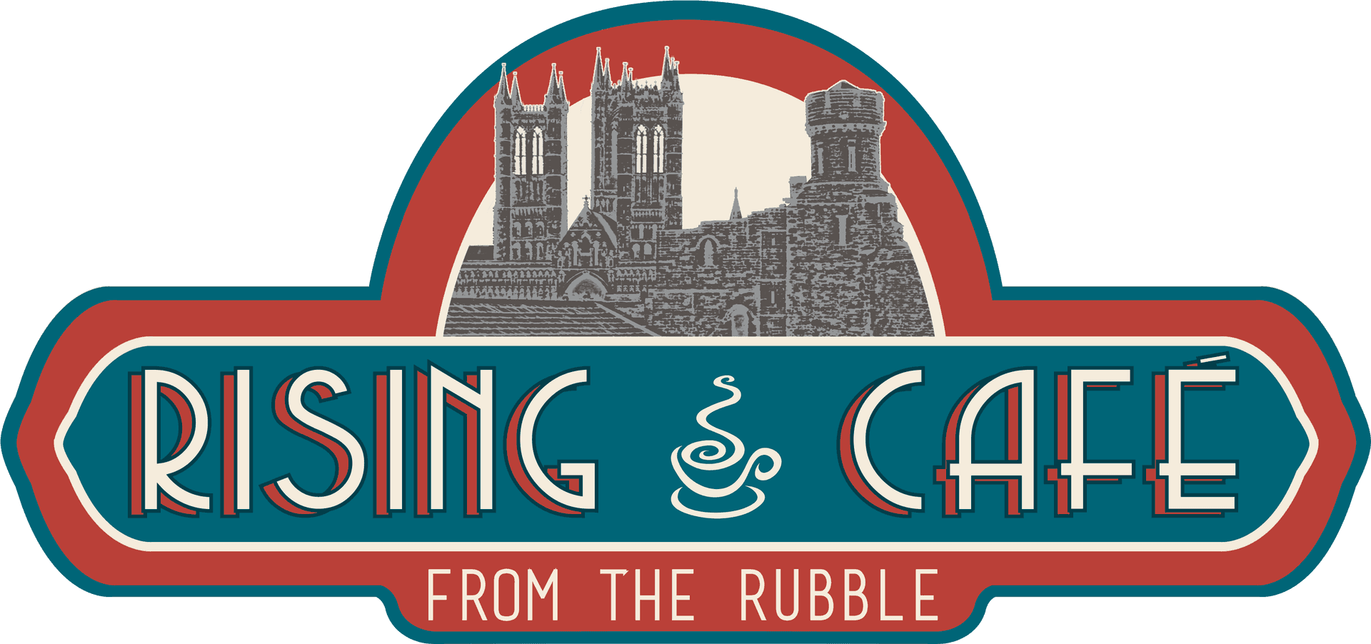 Rising Cafe Logo PNG image