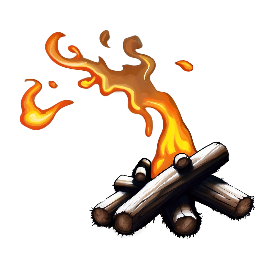 Riverbank Campfire Png Tgs PNG image