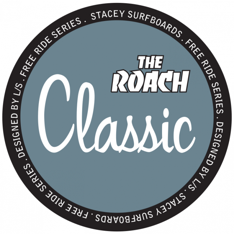 Roach Classic Surfboard Logo PNG image