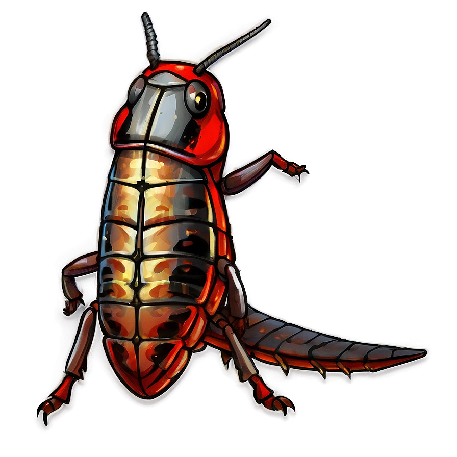 Roach Sketch Png 05242024 PNG image