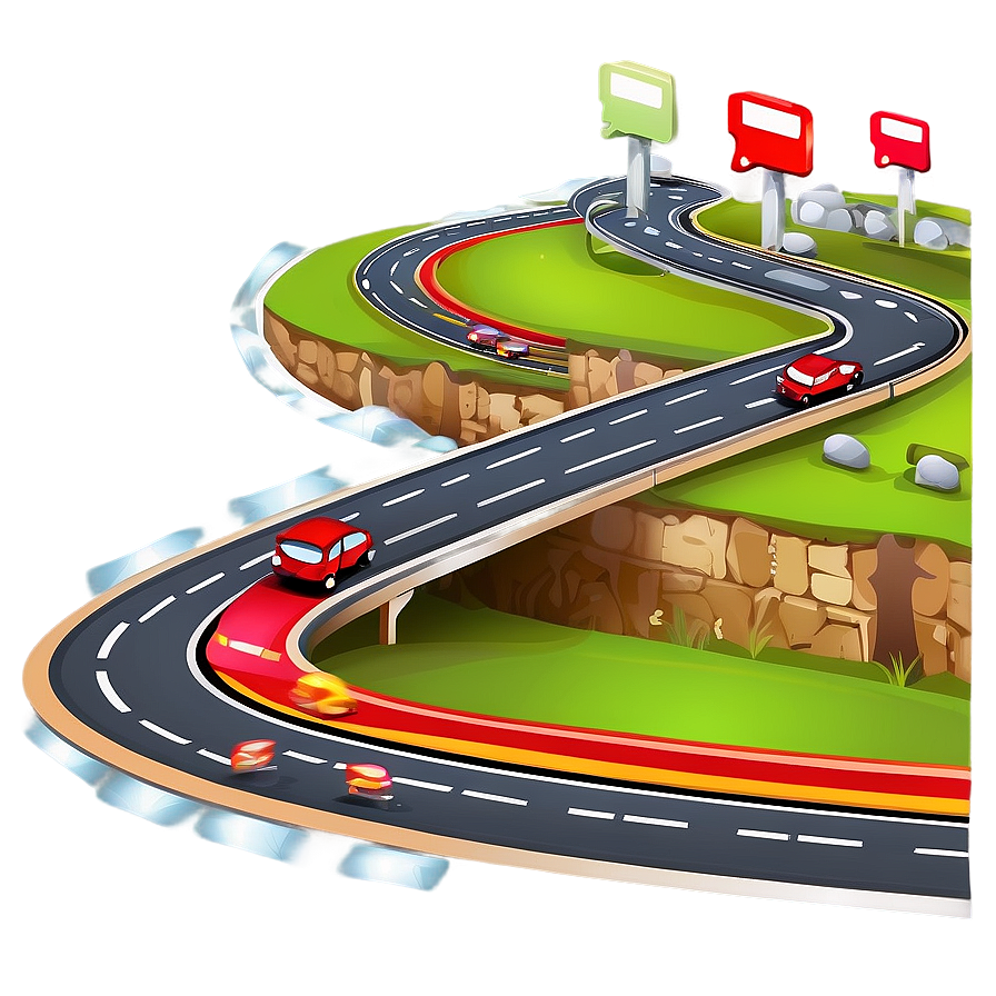 Road Map Clipart Png 12 PNG image