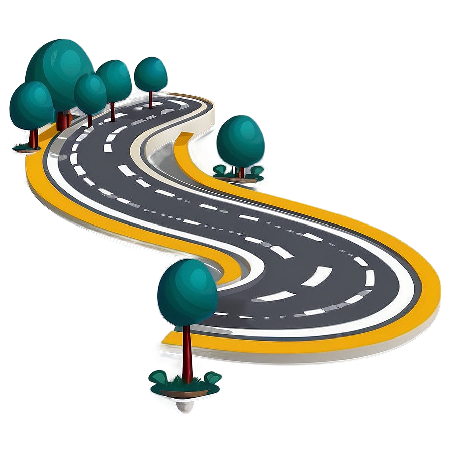 Road Map Graphic Png Rui PNG image