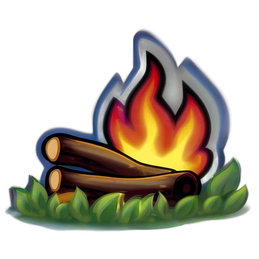Roaring Fire Emoji Icon Png 5 PNG image