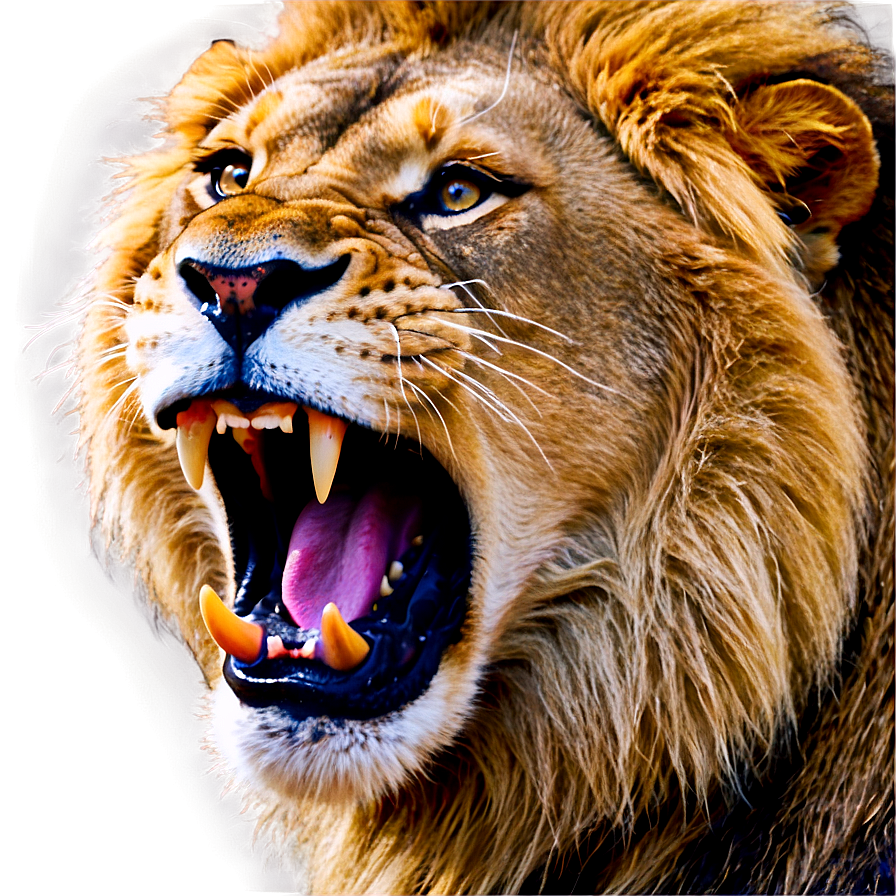 Roaring Lion Face Png Emn PNG image