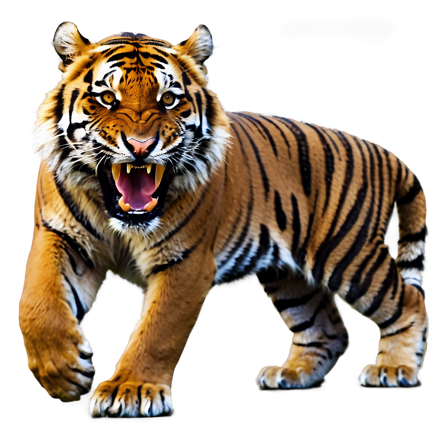 Roaring Tiger Png Wsa63 PNG image