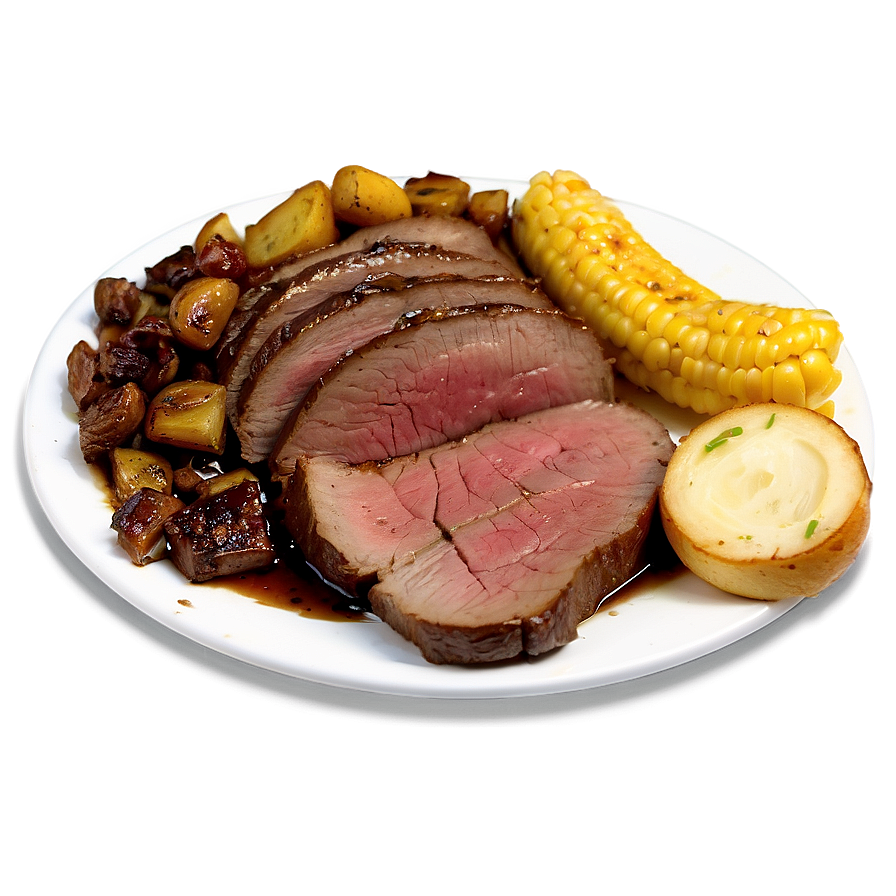 Roast Beef Dinner Png 64 PNG image