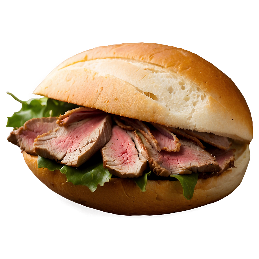 Roast Beef Sandwich Png 05232024 PNG image