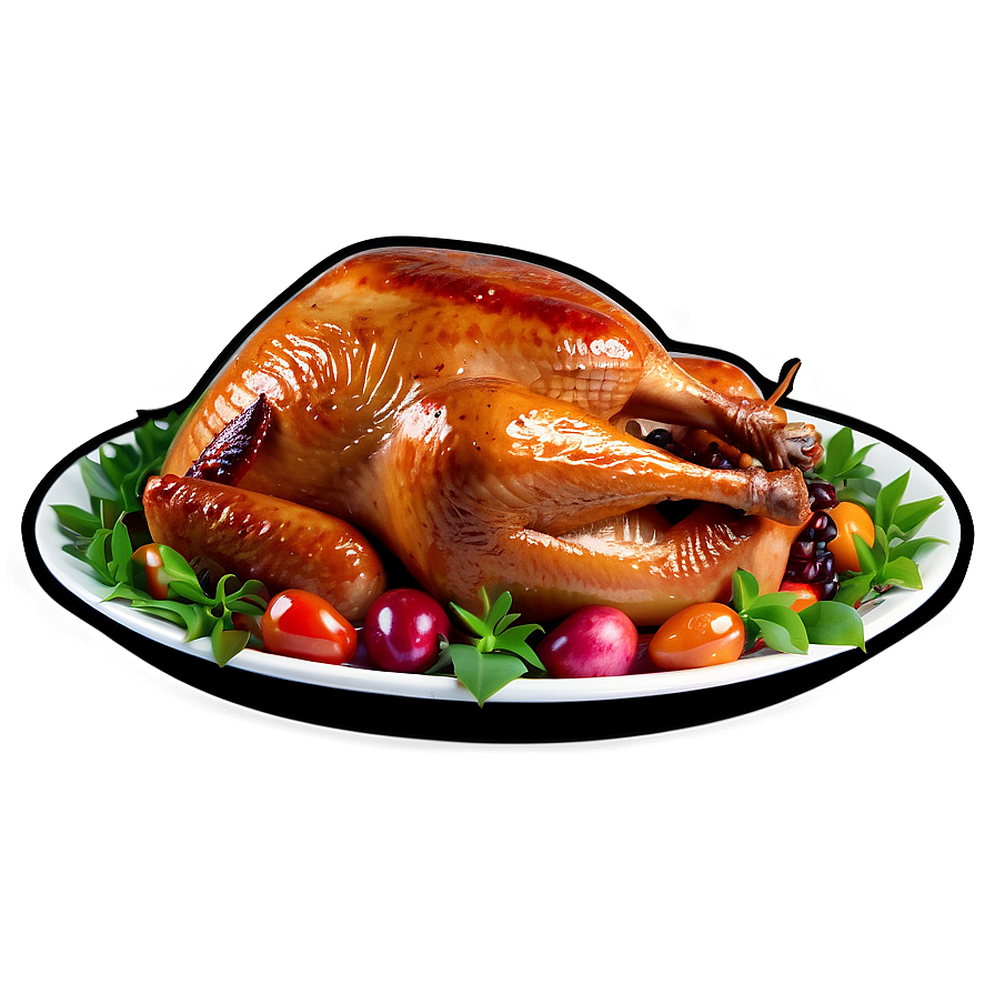 Roasted Turkey Png Hcr82 PNG image