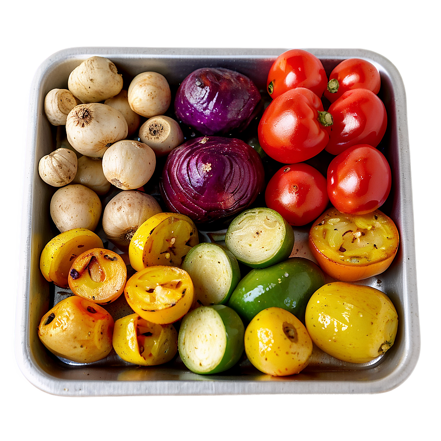 Roasted Vegetables Png Tby68 PNG image