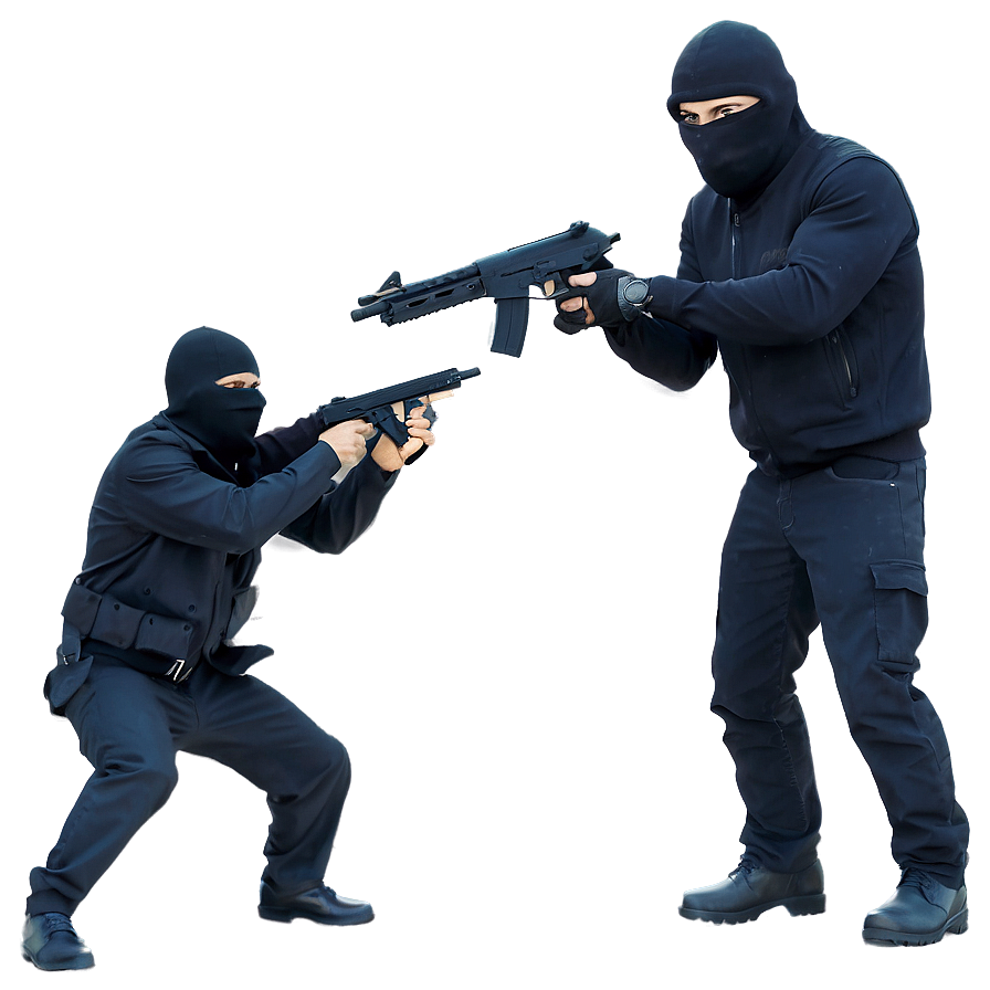 Robber In Action Png 90 PNG image