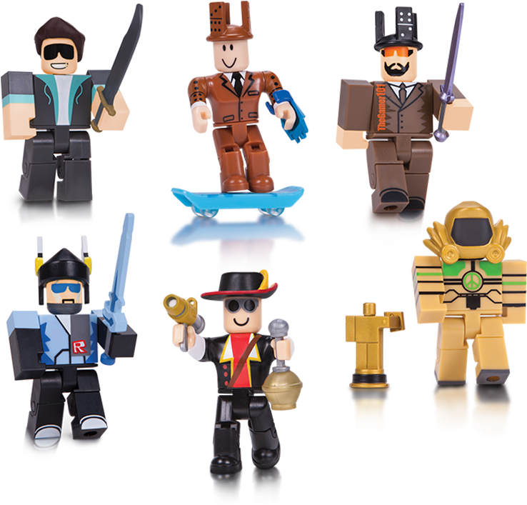 Roblox Action Figures Collection PNG image