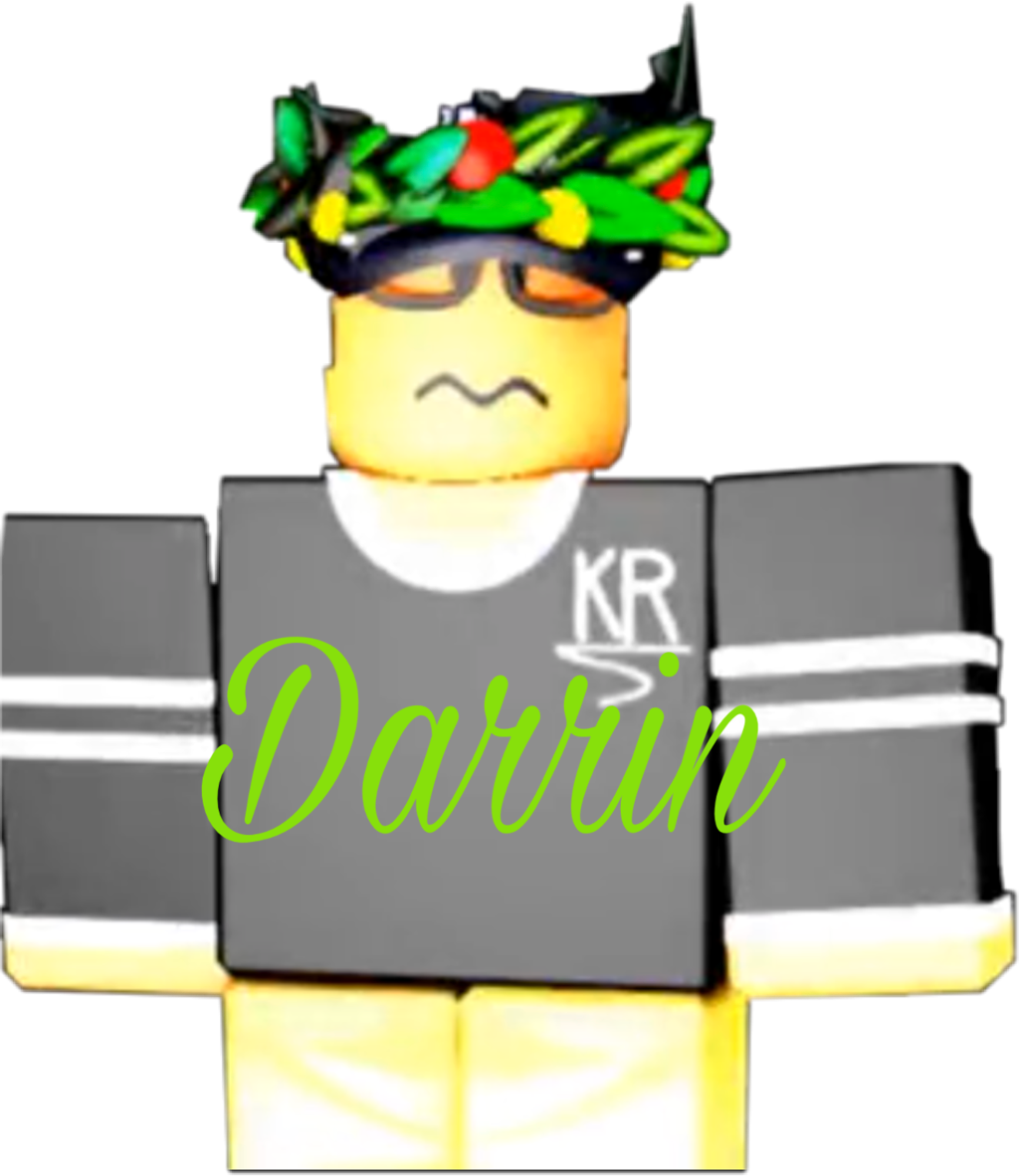 Roblox Avatar Darrin Graphic PNG image