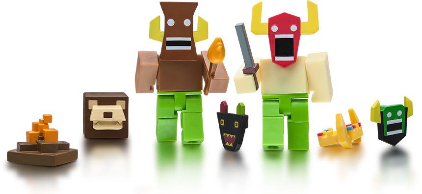 Roblox Character Figurines Collection PNG image