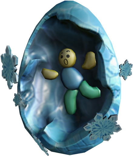 Roblox Egg Hunt Ice Cave Egg PNG image