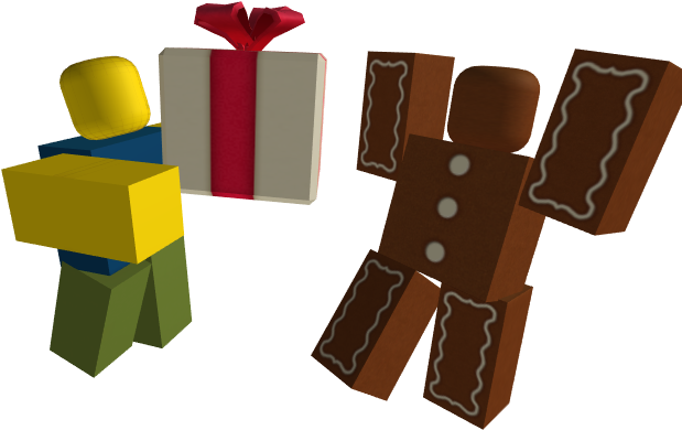 Roblox Giftsand Gingerbread Character PNG image