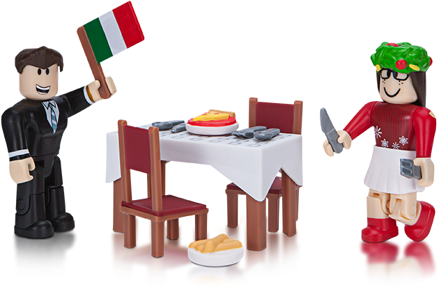 Roblox Italian Dinner Scene PNG image