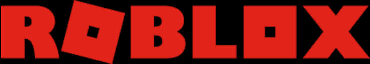 Roblox Logo Red Background PNG image