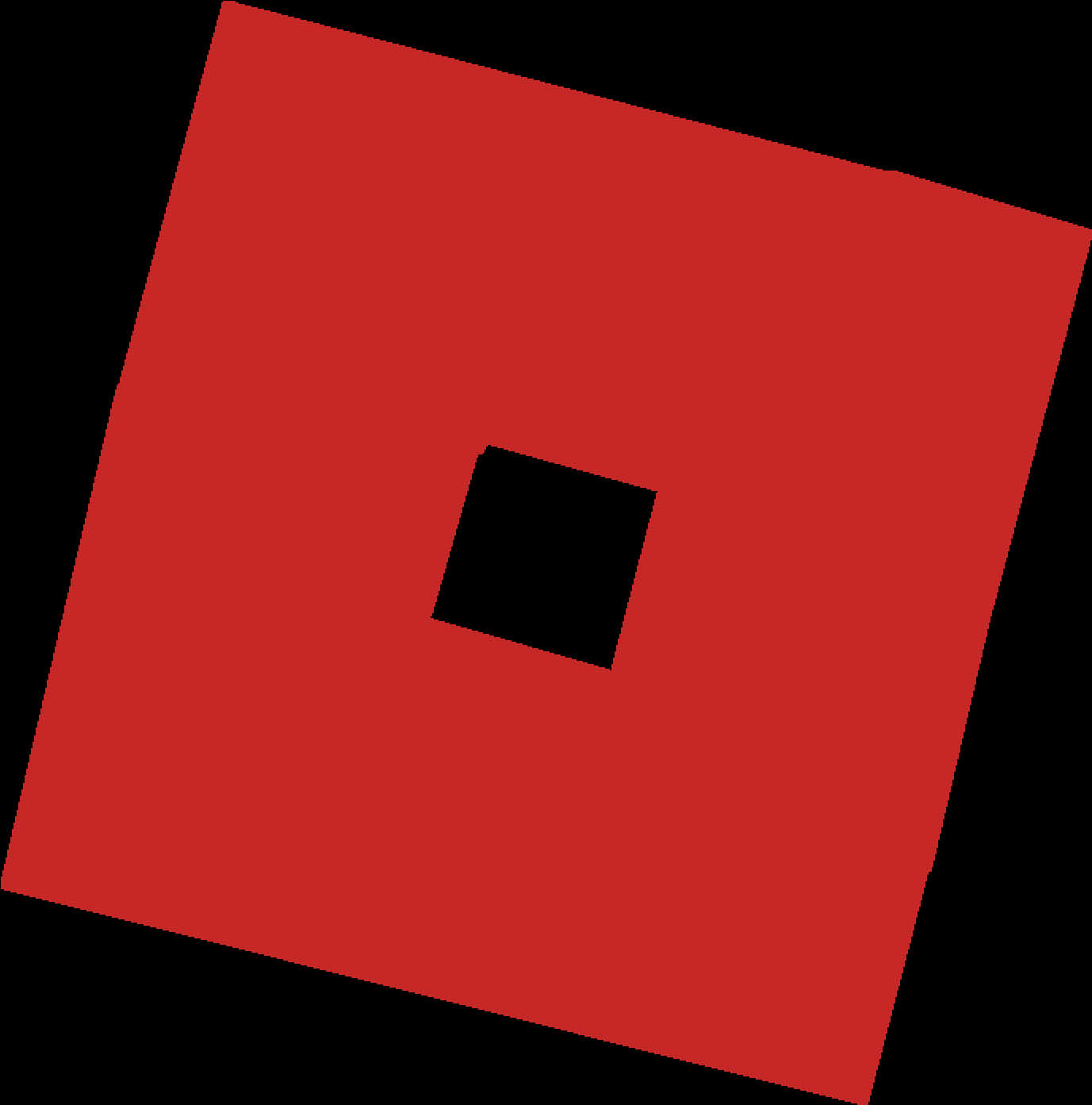 Roblox Logo Redand Black PNG image