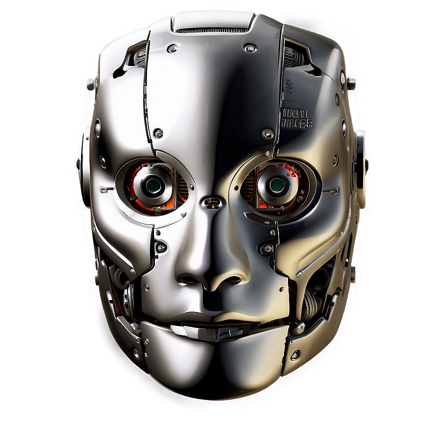 Robot Face Mask Png Bpo58 PNG image