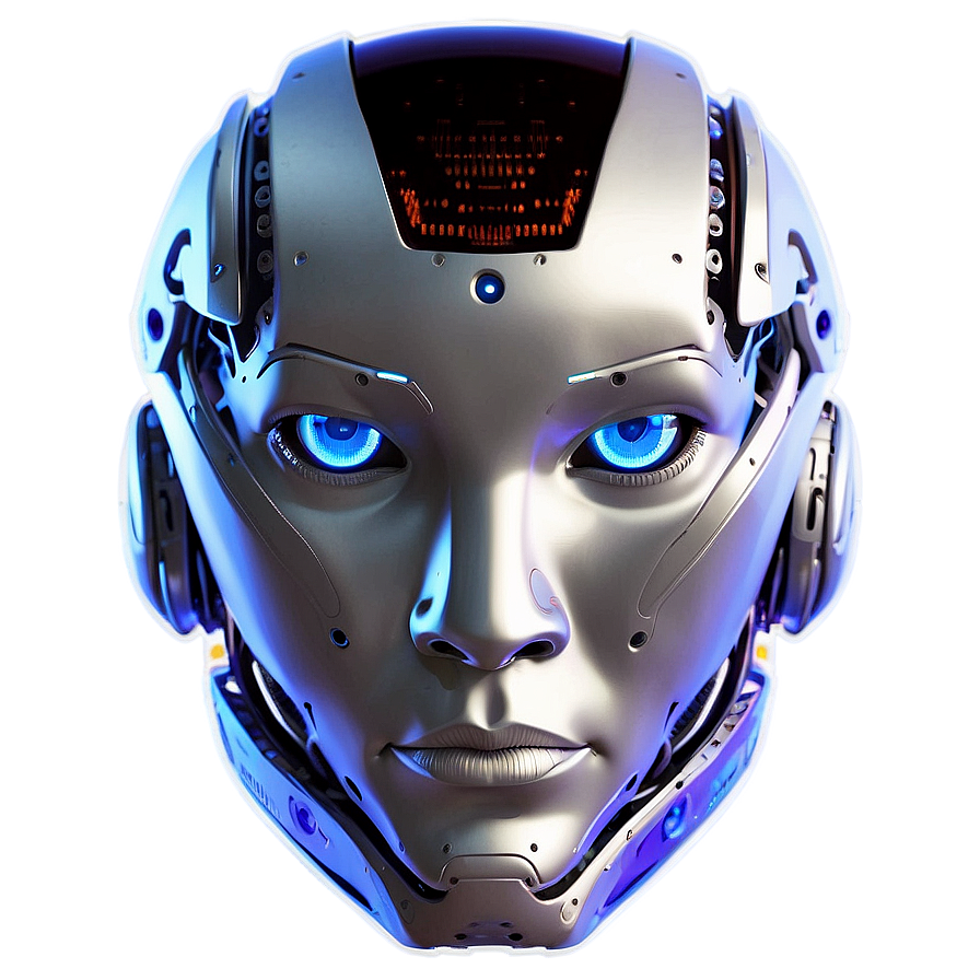 Robot Head Avatar Png 78 PNG image