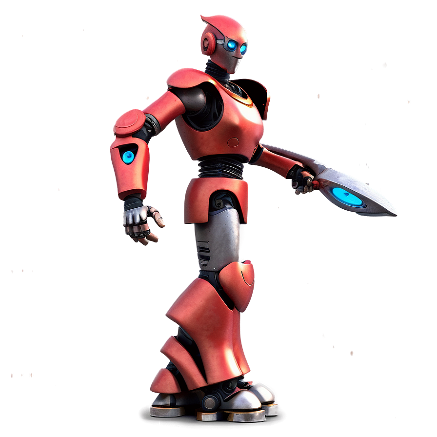 Robot Warrior Character Png Gcp PNG image